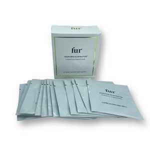 FUR Ingrown Eliminator Mitts 12 Serum Infused Mitts New in Box